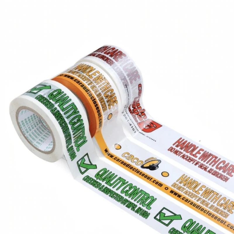 Advertising tape – Widths 1.9 / 2.5 & 7.5 cm