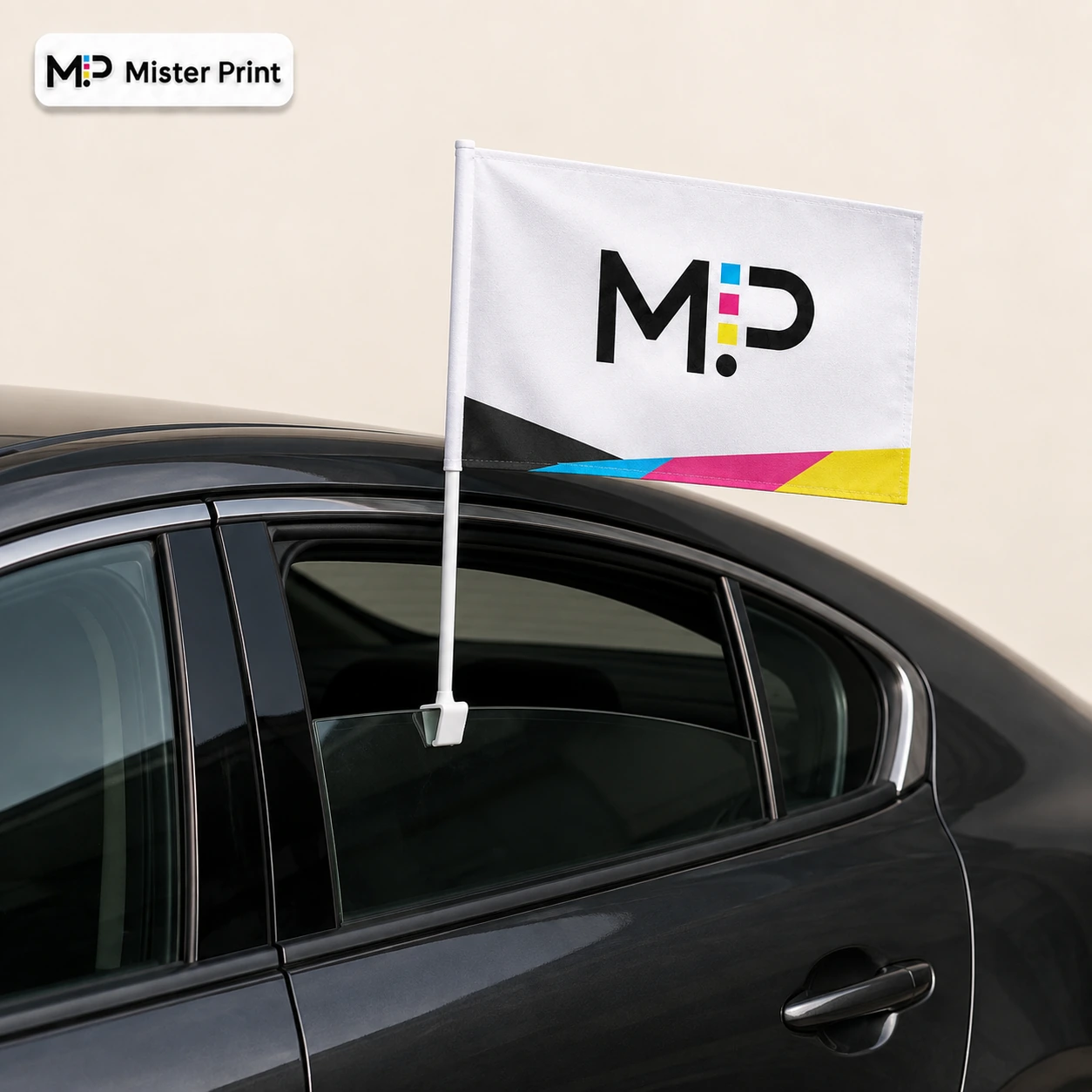 Drapeau de voiture personnalisé