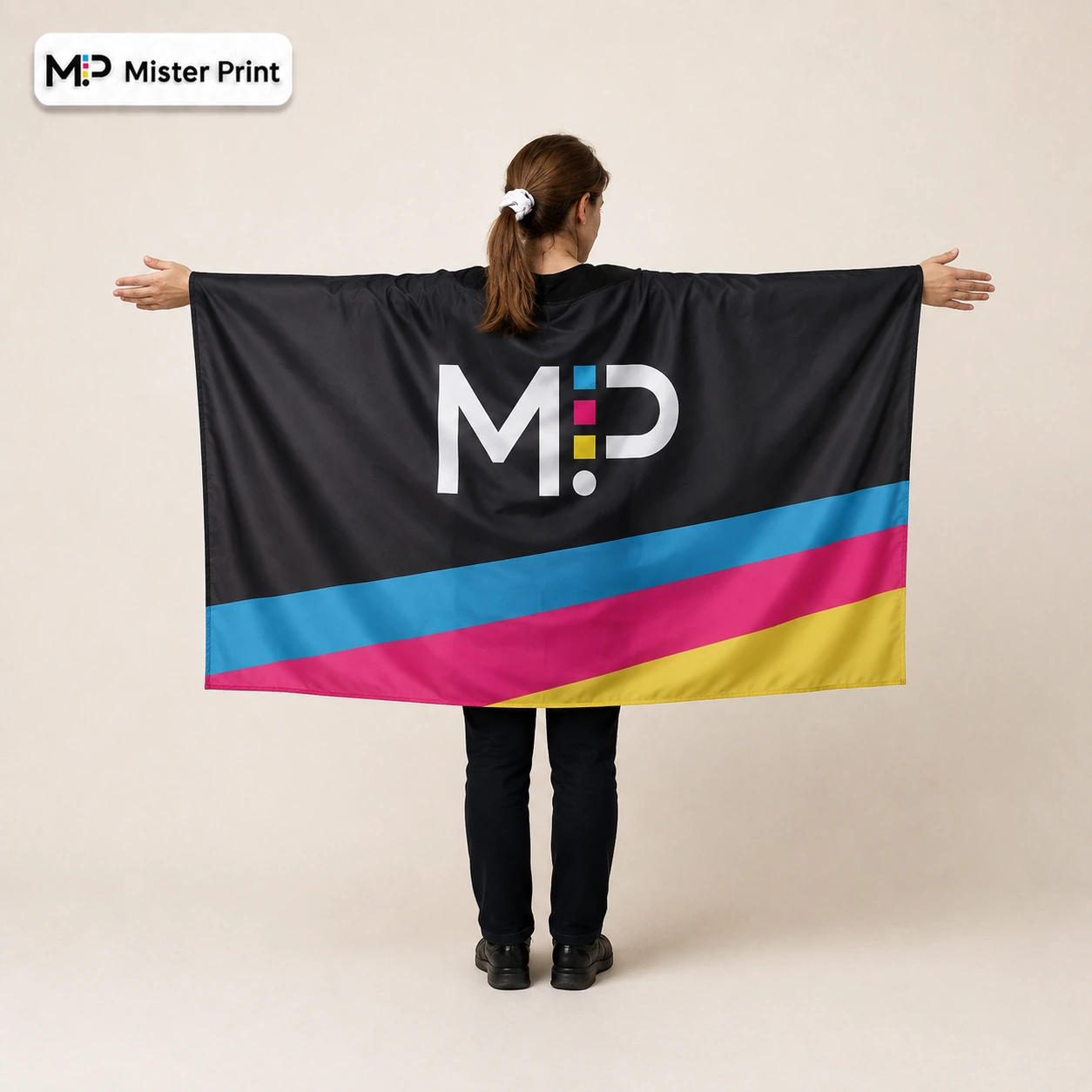 Poncho-drapeau