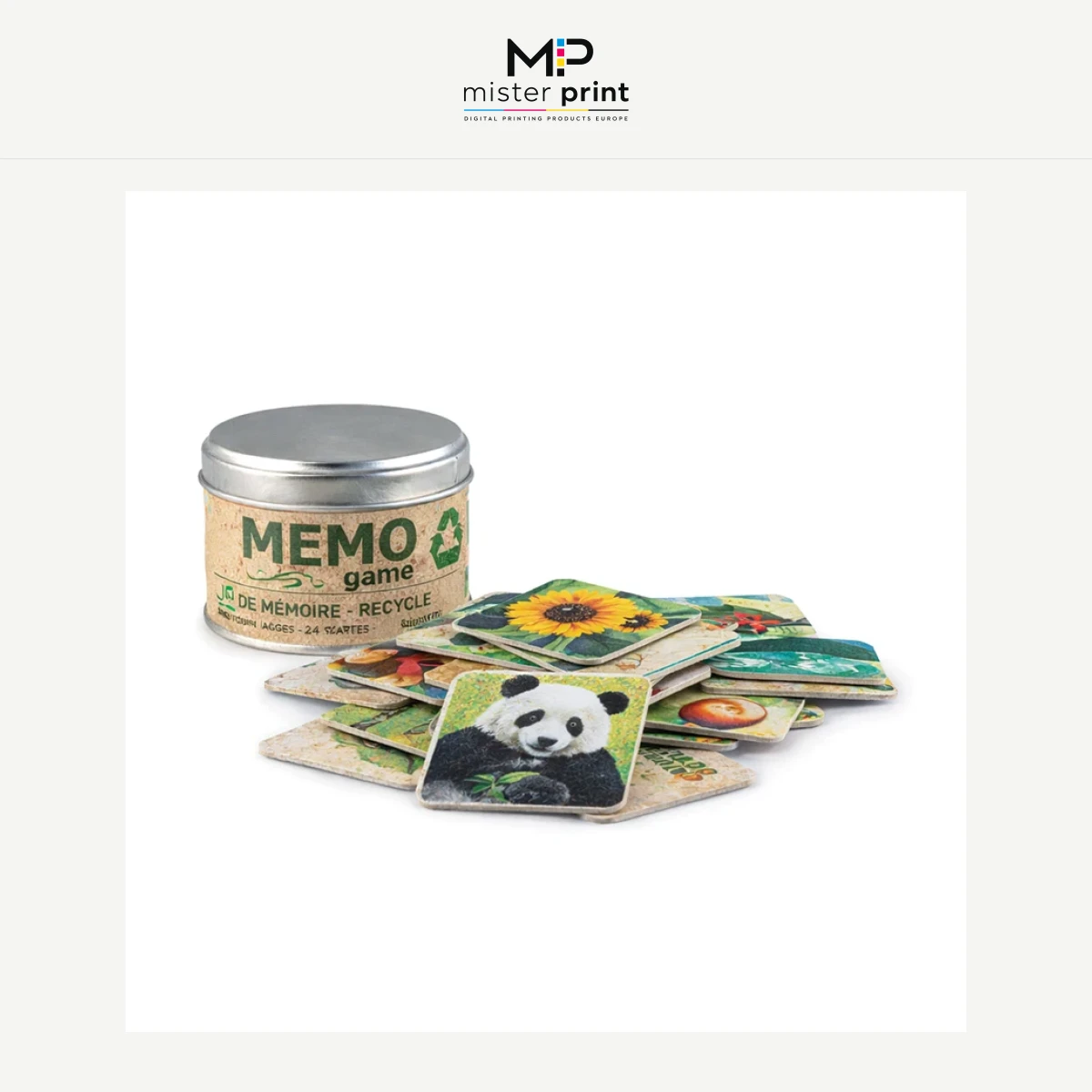 Memory game – recycled
