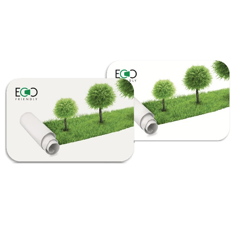 Grass paper card