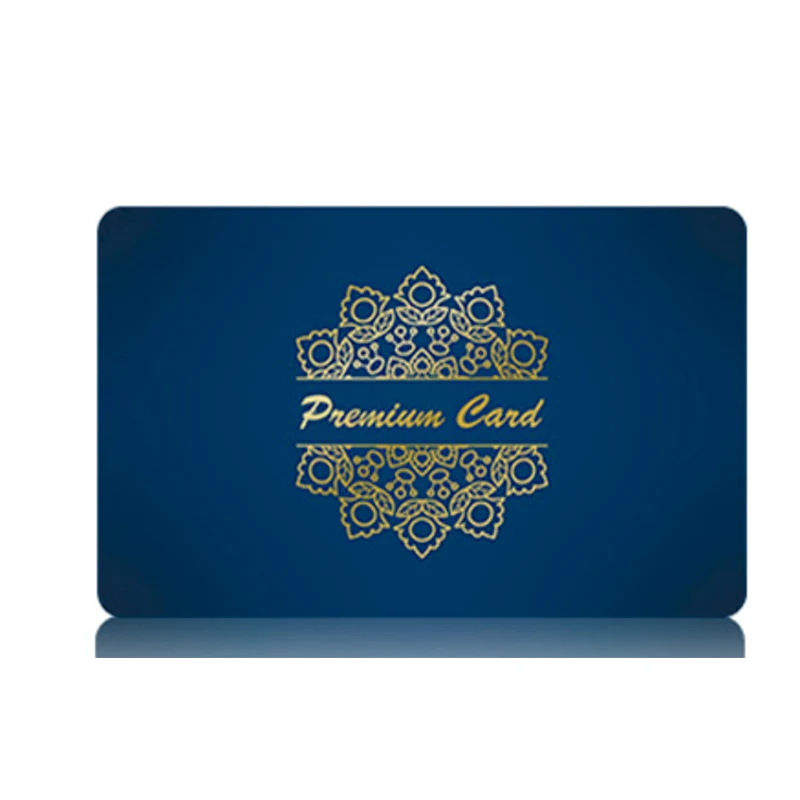Hot stamping card