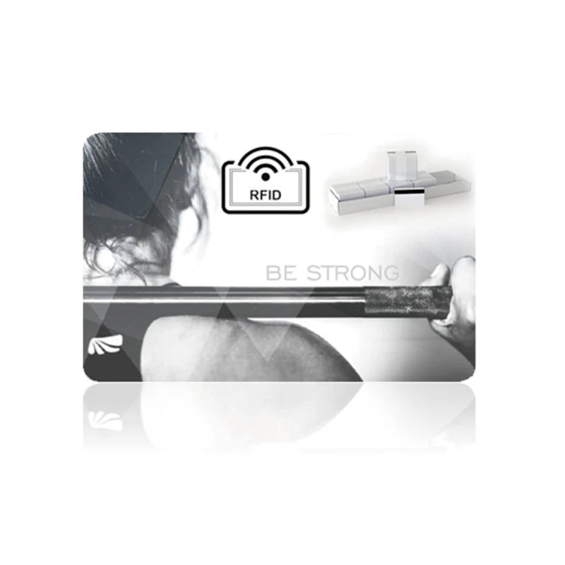 Magnetic stripe card and RFID card