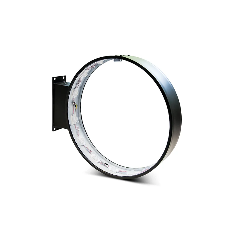 Outdoor wall POS: round 50 cm