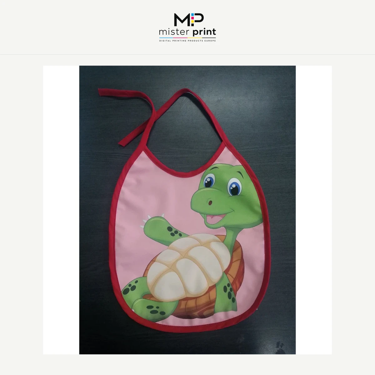 Personalized baby bib