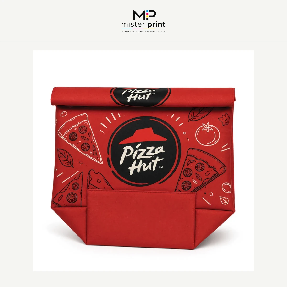 Personalized color lunch bag