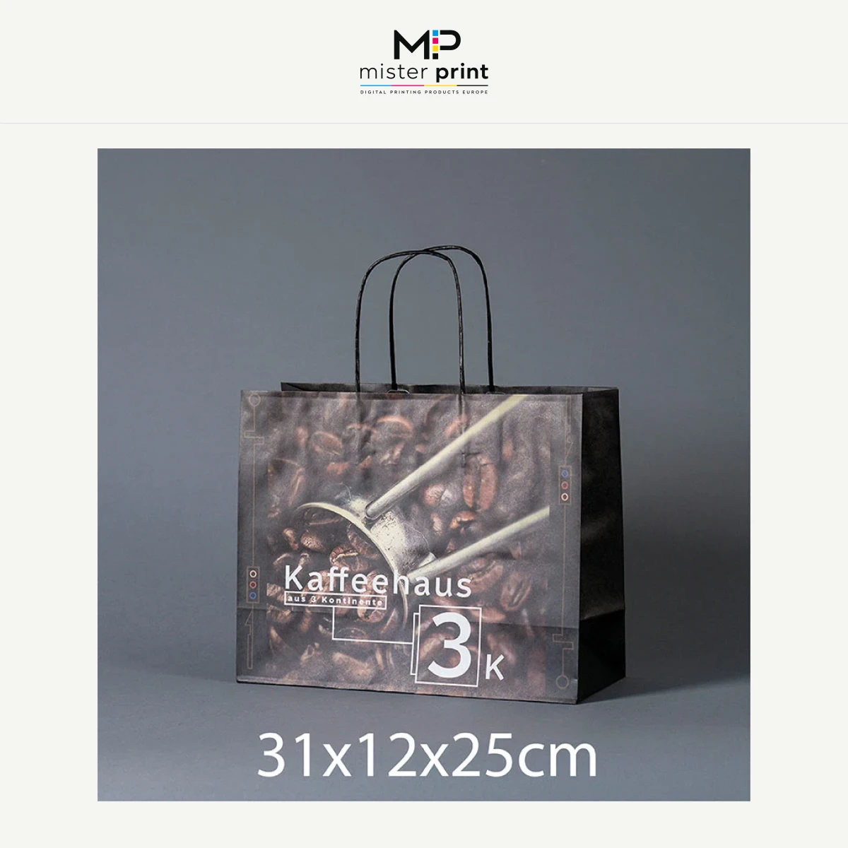 Personalized luxury paper bag