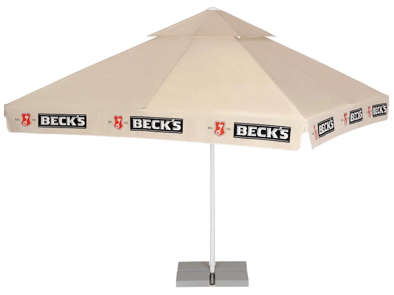 Square parasol 4 meters